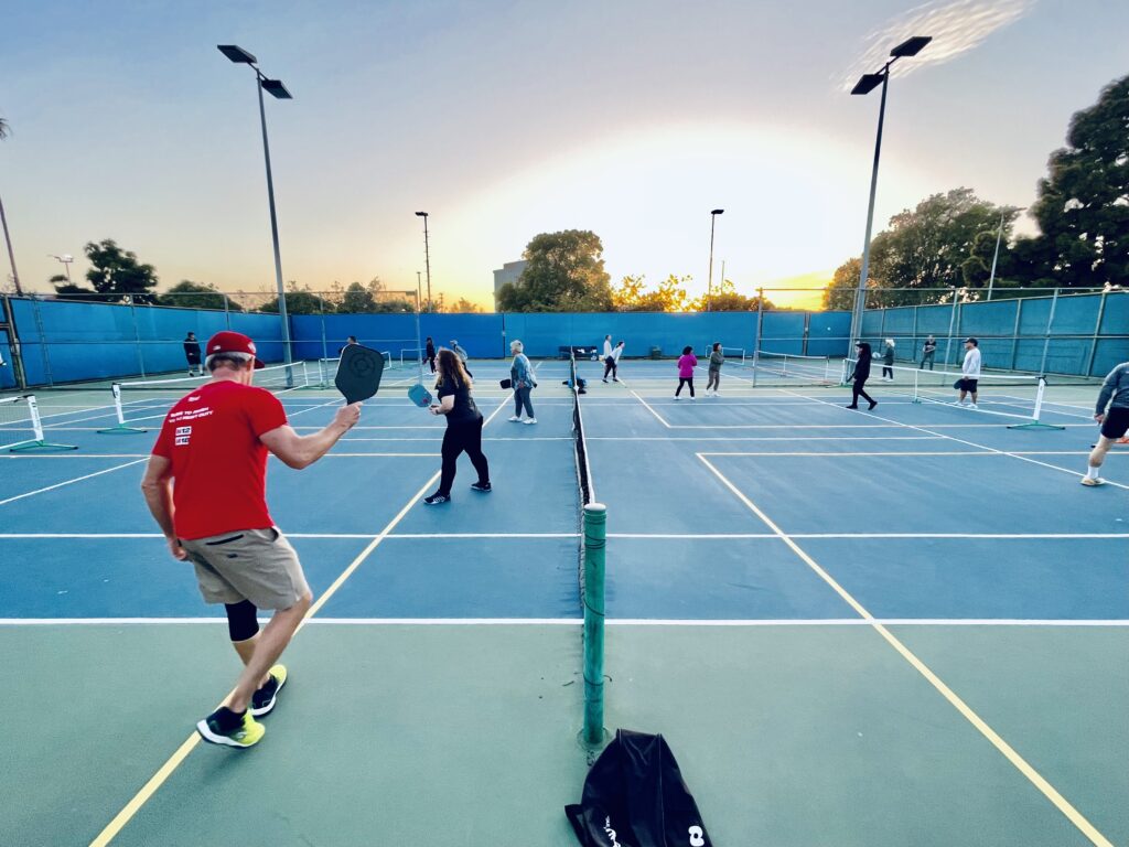 open play pickleball